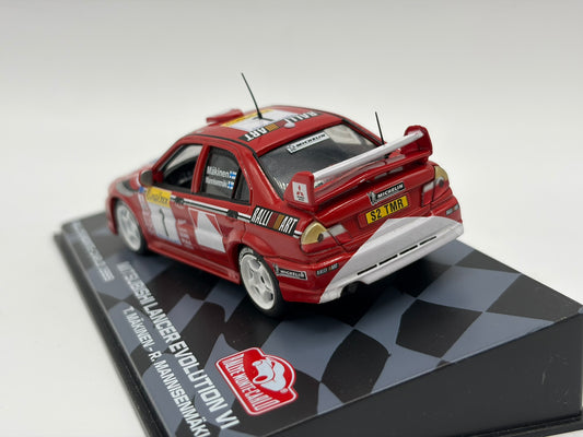 1/43 1999 Mitsubishi Lancer Evo VI - Monte Carlo Rally - Makinen / Mannisenmaki | Model Rally Car