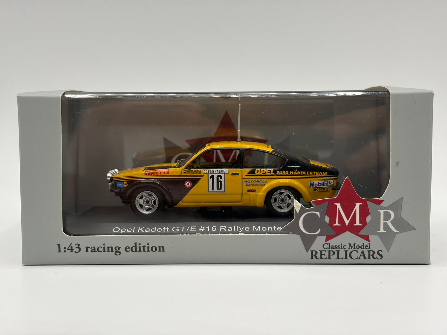 1/43 1976 Opel Kadett GT/E - Monte Carlo Rally - Rohrl / Berger - CMR | Model Rally Car