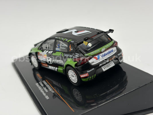 1/43 2024 Hyundai i20N Rally2 - Daybreaker Rally - Paddon / Hudson | Model Rally Car