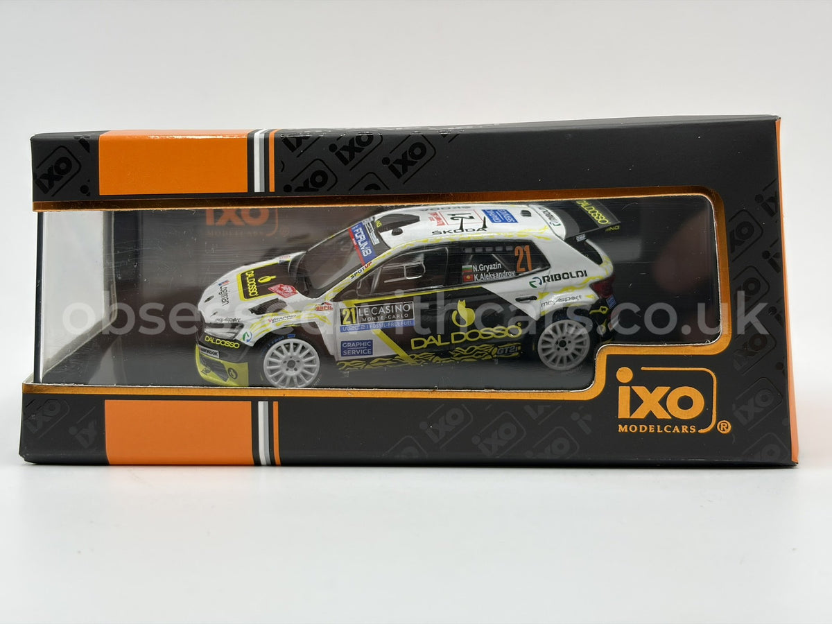 1/43 2025 Skoda Fabia RS Rally2 - Monte Carlo Rally - Gryazin / Aleksandrov | Model Rally Car