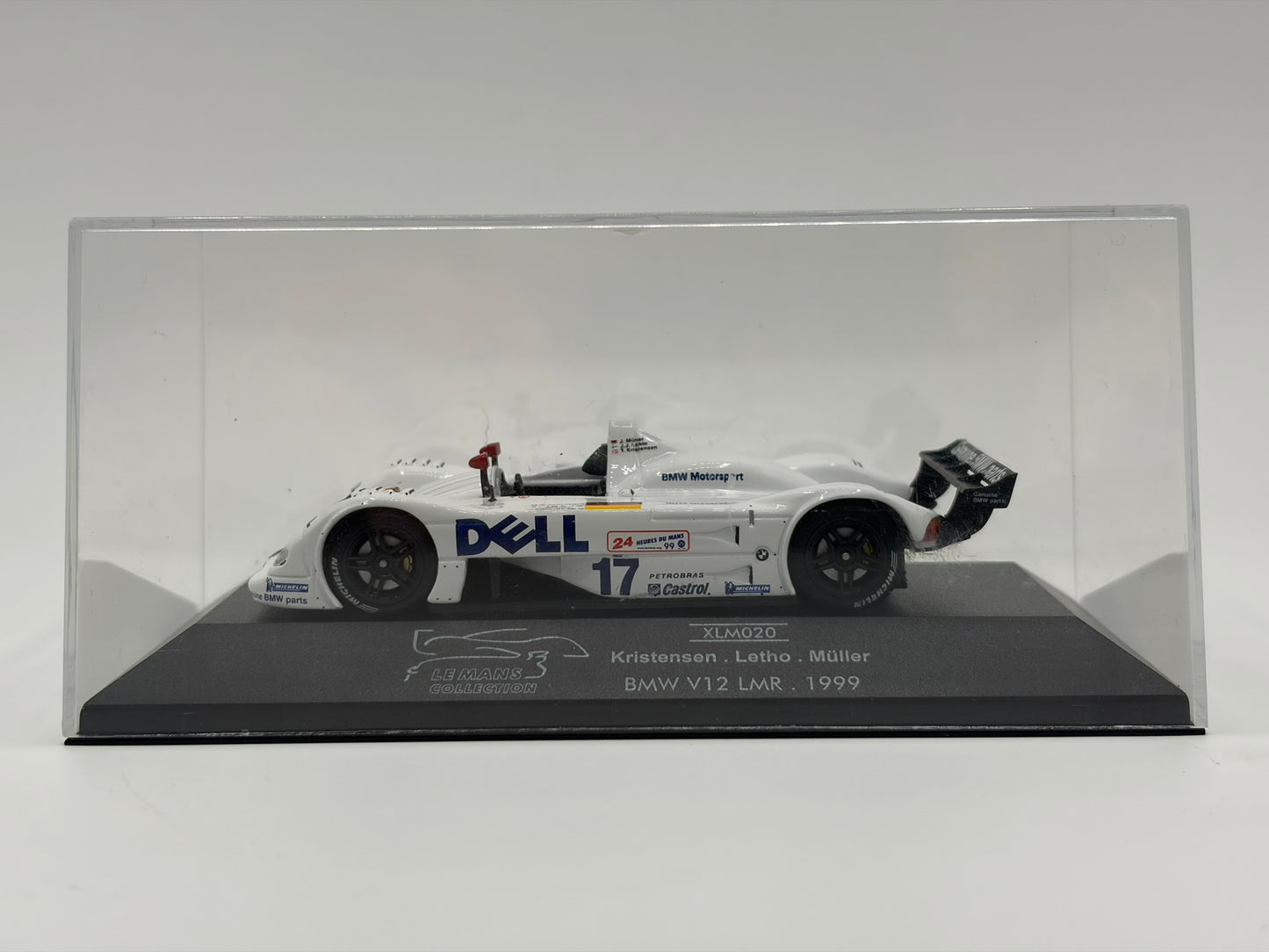 1/43 1999 BMW V12 LMR - Kristensen / Lehto / Muller - Onyx | Model Le Mans Car