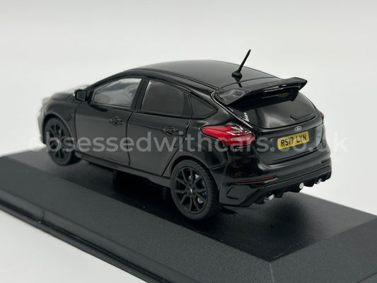 1/43 2017 Ford Focus RS - Shadow Black | Corgi Vanguards | Model Car
