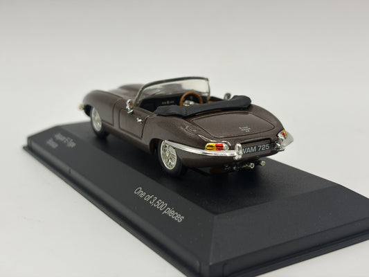 1/43 1960 Jaguar E-Type - Bronze | Corgi Vanguards | Model Car