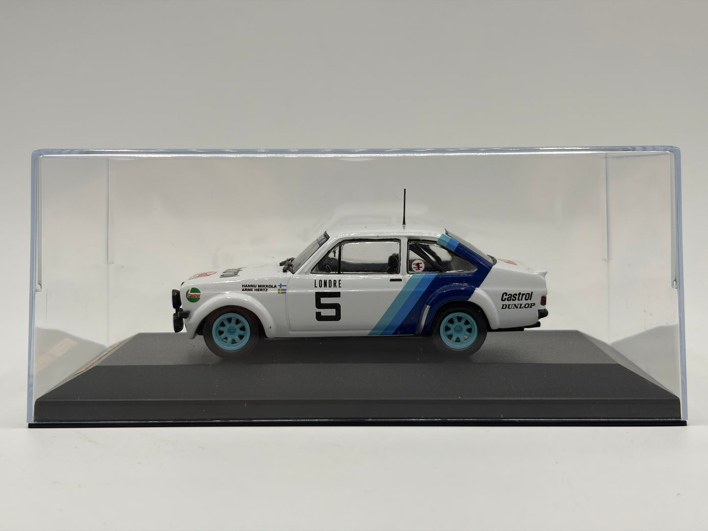 1/43 1979 Ford Escort Mk2 - Monte Carlo Rally - Mikkola / Hertz