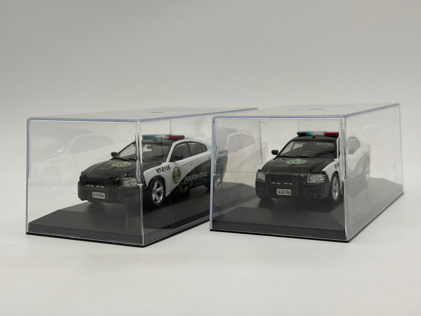1/43 2011 Dodge Charger Police Car Twin Pack - Fast & Furious | Model Police Cars