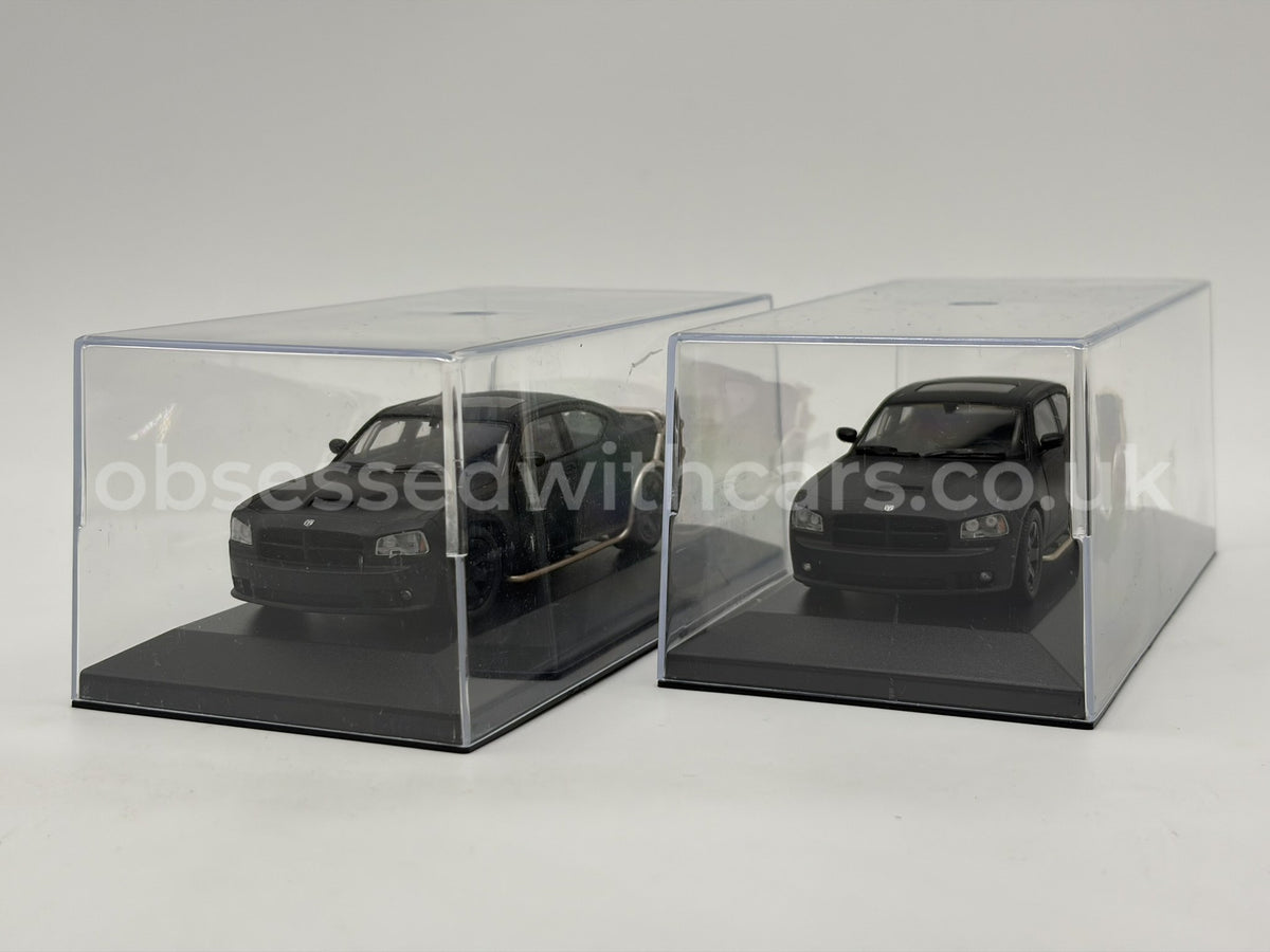 1/43 2010 Dodge Charger SRT-8 Twin Pack - Fast & Furious | Model Police Car