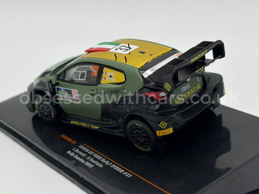 1/43 2023 Toyota Yaris WRC - Rally Sweden - Bertelli / Scattolin | Model Rally Car