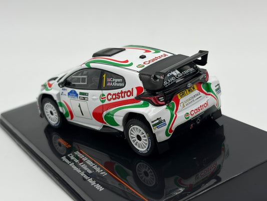 1/43 2024 Toyota Yaris Rally2 - Voyonic Grampian Forest Rally - Ingram / Kihurani | Model Rally Car