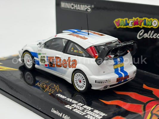 1/43 2007 Ford Focus WRC - Rallye Monza - Rossi / Cassina | Model Rally Car