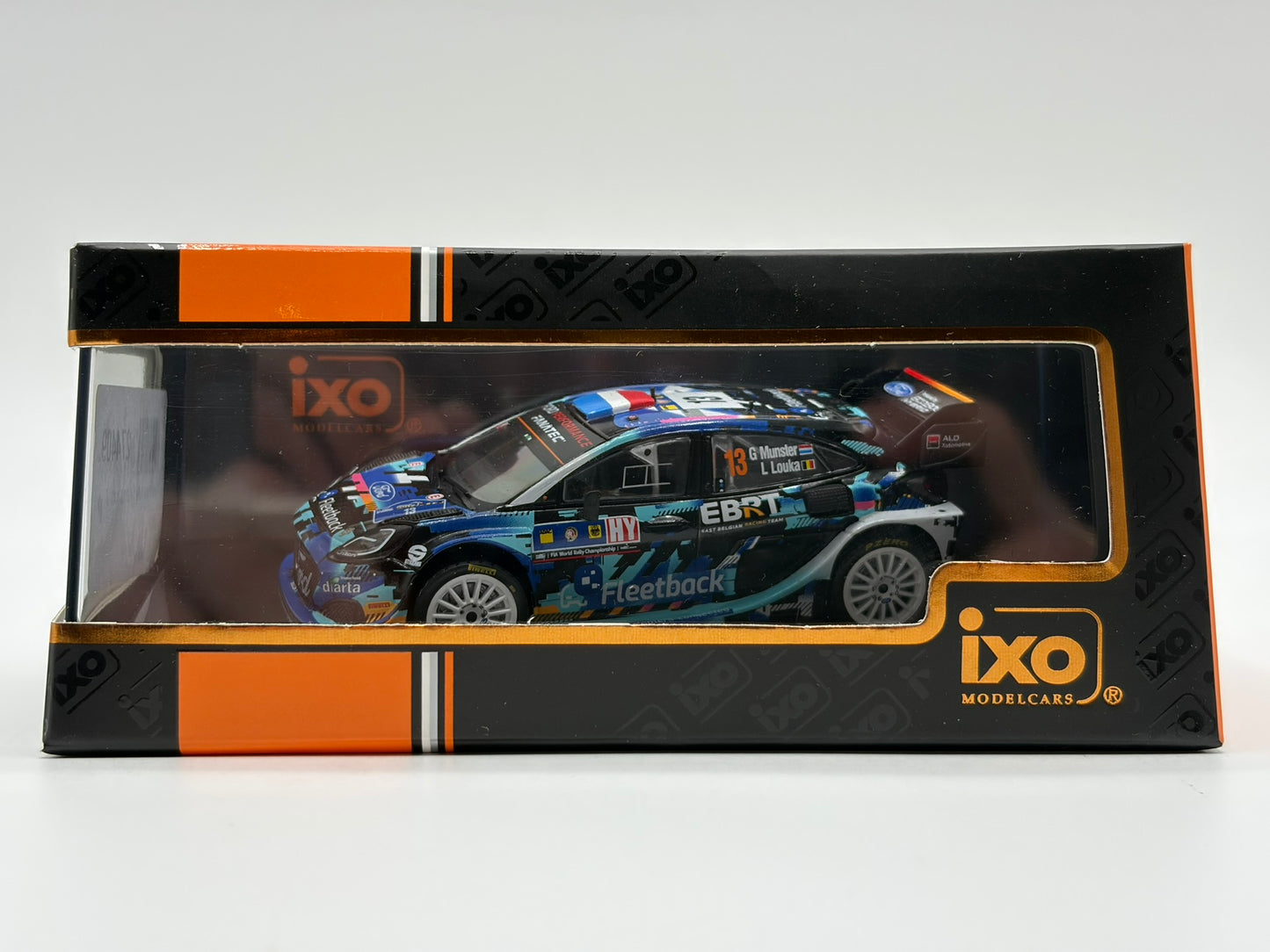 1/43 2023 Ford Puma Rally1 Hybrid - Central European Rally - Munster / Louka | Model Rally Car