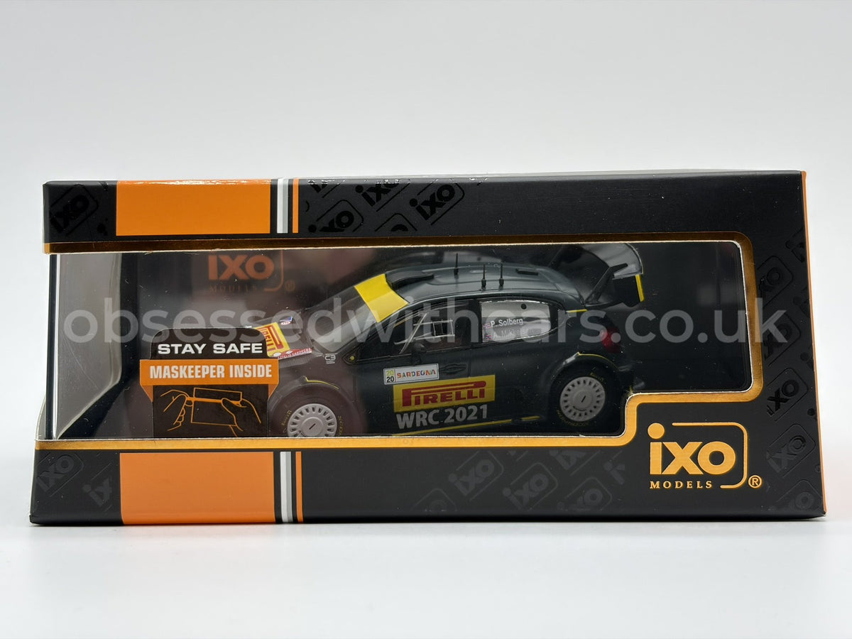 1/43 2020 Citroen C3 WRC - Rally Sardegna - Solberg / Mikkelsen | Model Rally Car
