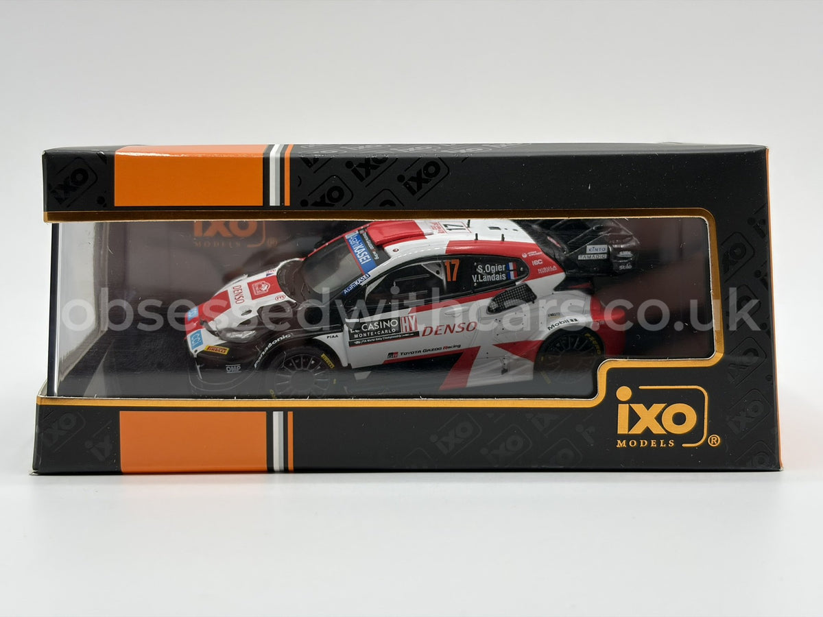 1/43 2023 Toyota GR Yaris - Rally Monte Carlo - Ogier / Landais | Model Rally Car