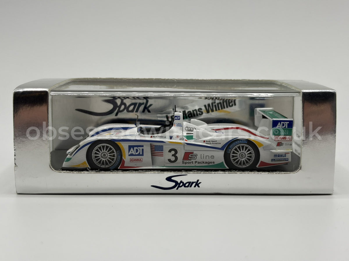 1/43 2005 Audi R8 - Lehto / Kristensen / Werner - Spark | Model Le Mans Car