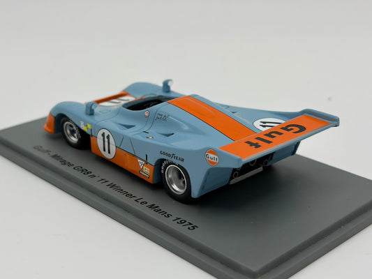 1/43 1975 Gulf Mirage GR8 - Bell / Ickx - Spark | Model Le Mans Car