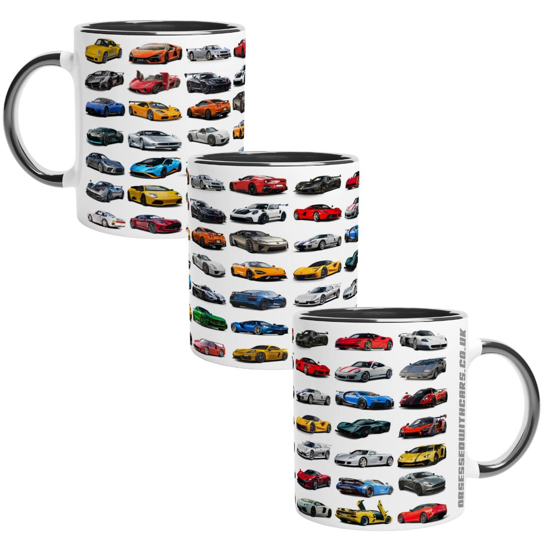 002 Stickerbomb Car Mug - Multiple Designs