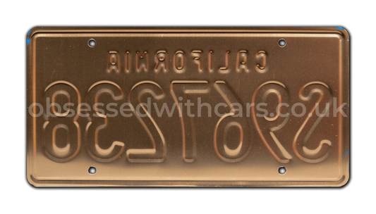 S967238 - A-Team - GMC Van | License Plate