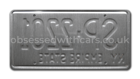 SP 2201 - Dirty Dancing - Johnny's Bel Air | License Plate