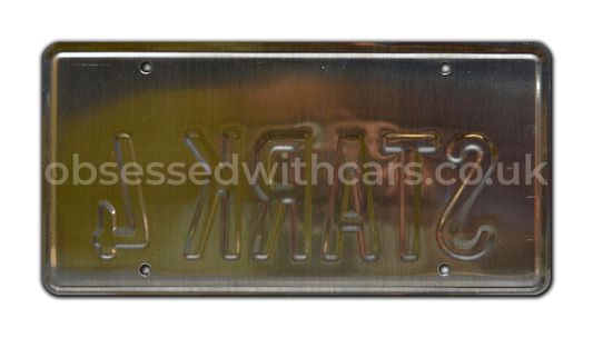Stark 4 - Iron Man - Tony Stark's '07 Audi R8 | License Plate