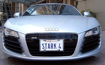 Stark 4 - Iron Man - Tony Stark's '07 Audi R8 | License Plate