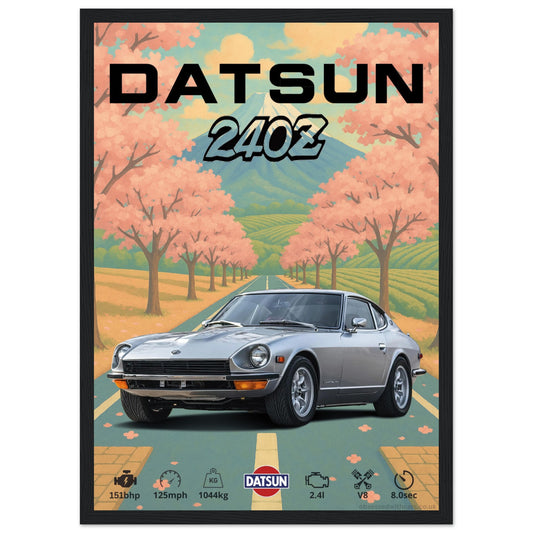 Datsun 240Z Poster - Abstract Collection