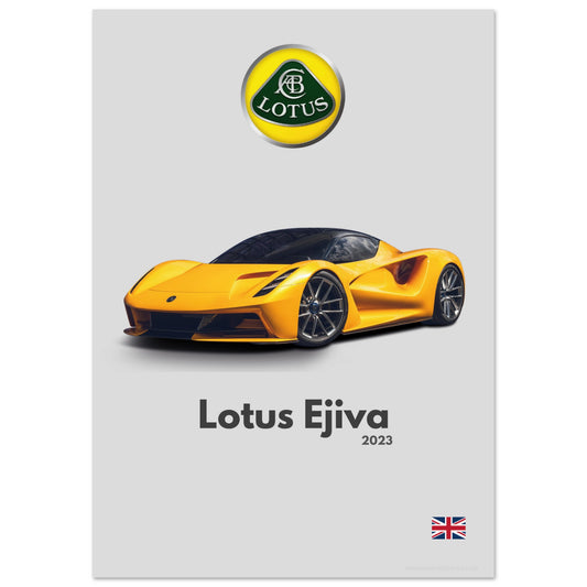 Lotus Ejiva Poster - Minimalist Collection