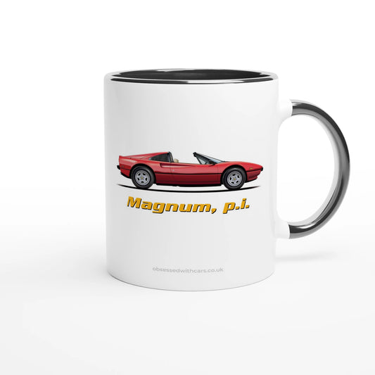 Magnum PI Ferrari 308 GTS Mug