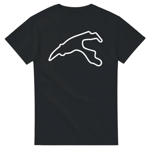 Spa Francorchamps Race Track Outline T-Shirt