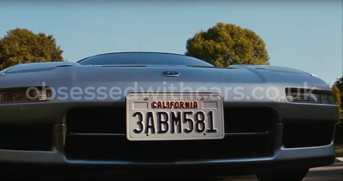 3ABM581 - Pulp Fiction - The Wolf's Acura NSX | License Plate