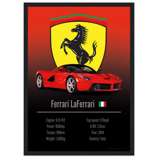 Ferrari LaFerrari Poster - Accent Collection