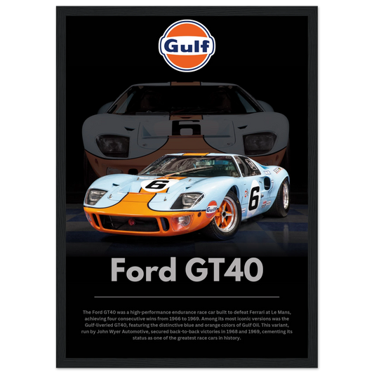 Ford GT40 Poster
