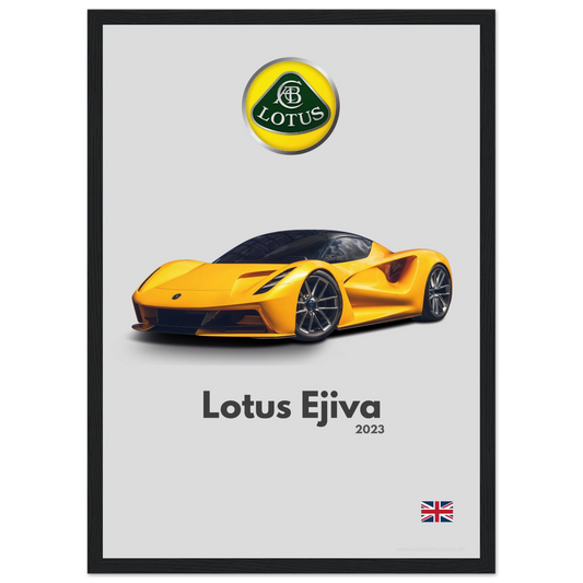 Lotus Ejiva Poster - Minimalist Collection