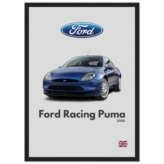 Ford Racing Puma Poster- Minimalist Collection