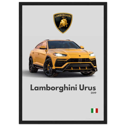 Lamborghini Urus Poster - Minimalist Collection