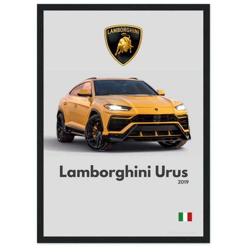 201 Lamborghini Urus Poster - Minimalist Collection