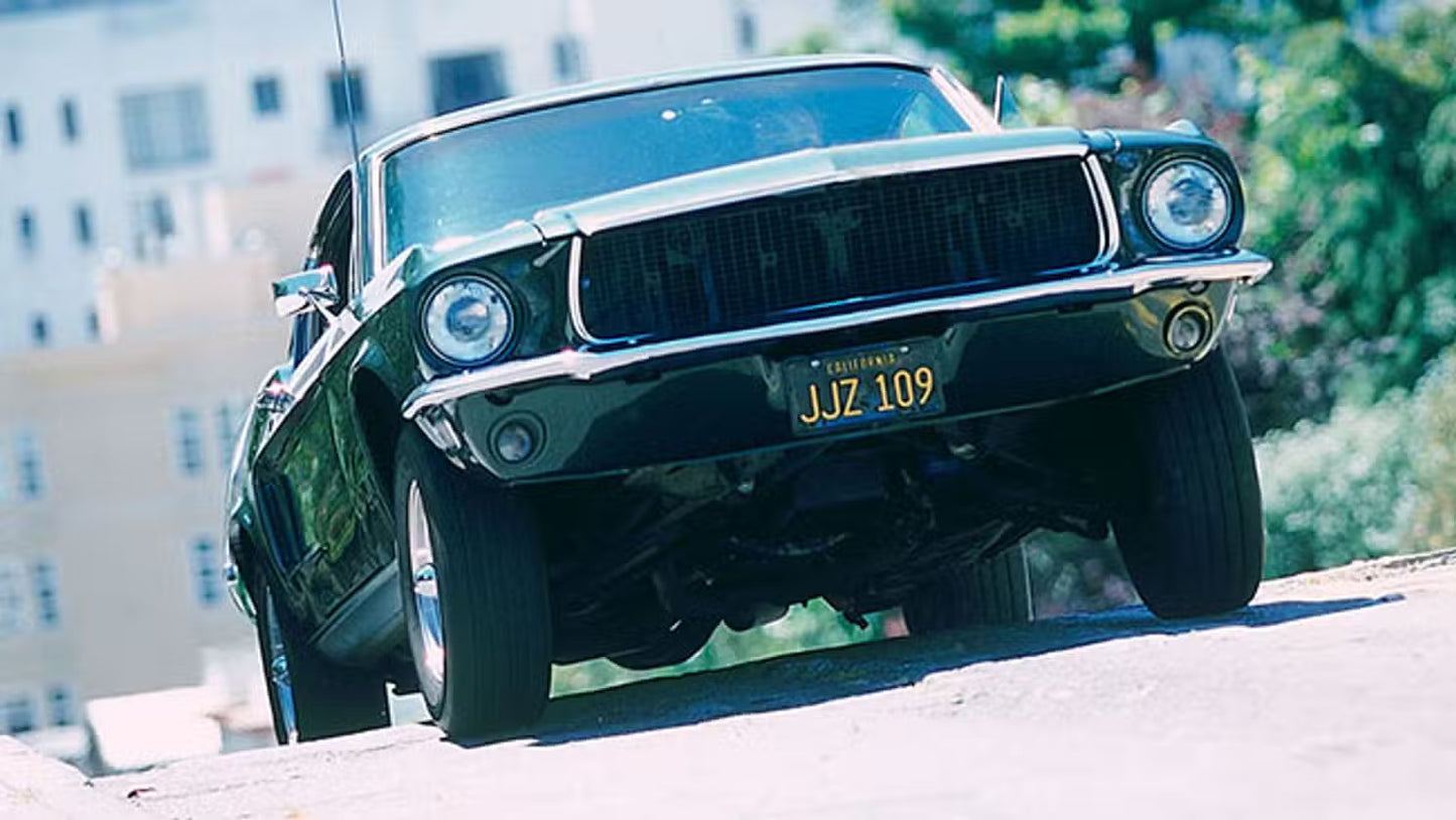 JJZ 109 - Bullitt Mustang / Steve McQueen | License Plate