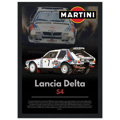 630 Lancia Delta S4 Poster