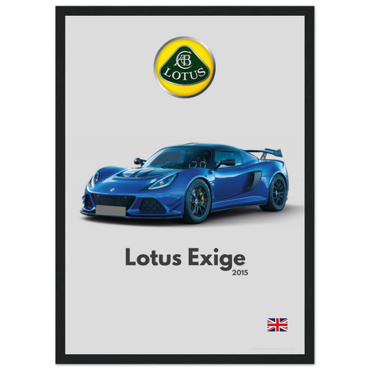 Lotus Exige Poster - Minimalist Collection