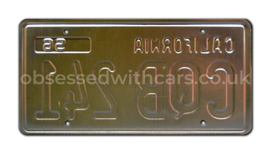 CQB 241 - Christine | License Plate