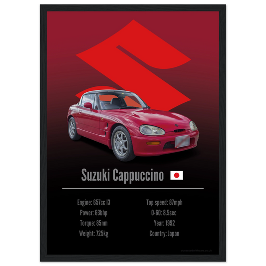 Suzuki Cappuccino Poster - Accent Collection