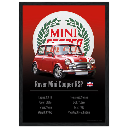Rover Mini Cooper RSP Poster - Accent Collection