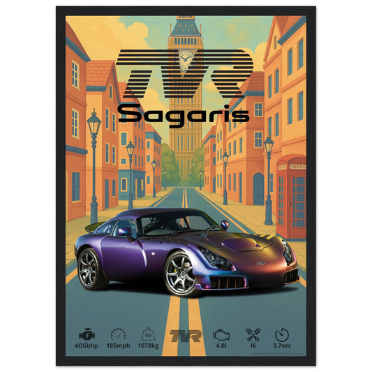 TVR Sagaris Poster - Abstract Collection