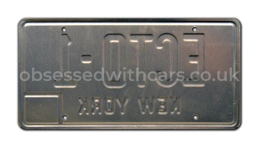 ECTO 1 - Ghostbusters | License Plate