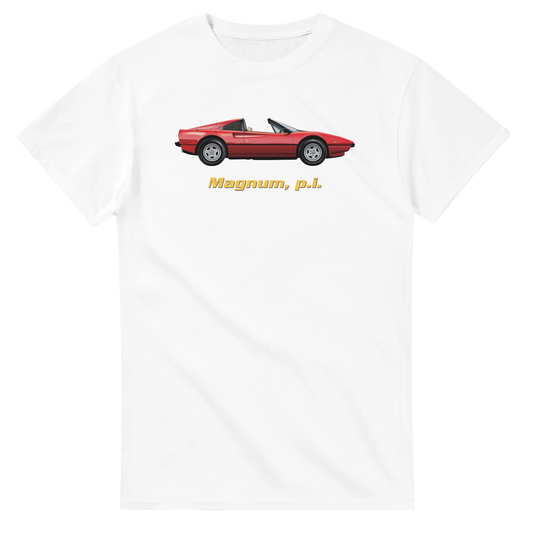Magnum PI Ferrari 308 GTS T-Shirt
