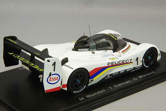 1/43 1992 Peugeot 905 - Dalmas/Warwick/Blundell - IXO | Model Le Mans Car
