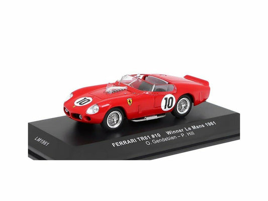 1/43 1961 Ferrari TR61 - Gendebien / Hill - IXO | Model Le Mans Car