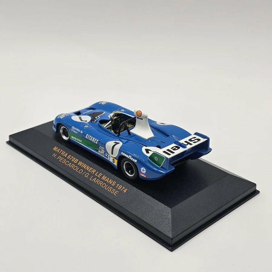 1/43 1974 Matra 670B - Pescarolo / Larrousse - IXO | Model Le Mans Car