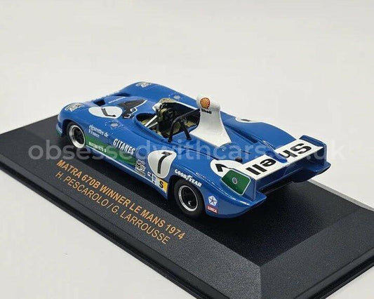 1/43 1974 Matra 670B - Pescarolo / Larrousse - IXO | Model Le Mans Car