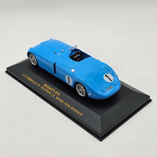 1/43 1939 Bugatti Type 57C "Tank" - Wimille / Veyron - IXO | Model Le Mans Car