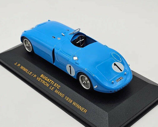 1/43 1939 Bugatti Type 57C "Tank" - Wimille / Veyron - IXO | Model Le Mans Car