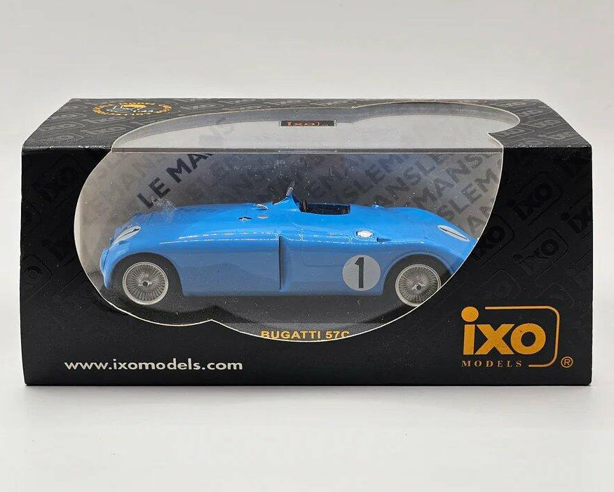 1/43 1939 Bugatti Type 57C "Tank" - Wimille / Veyron - IXO